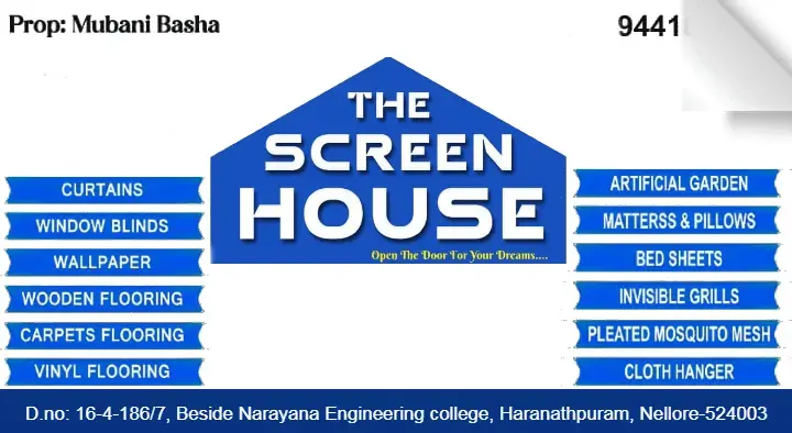 The Screen House in Harinathpuram