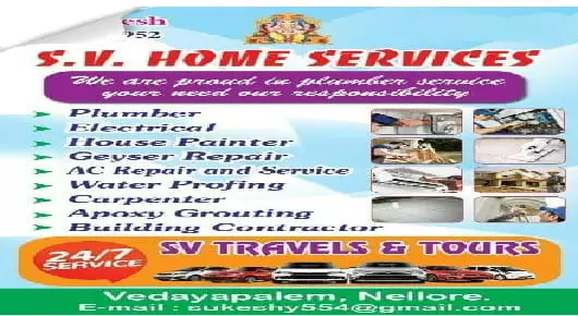 SV Home Services in Vedayapalem