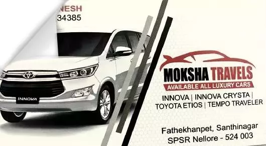 Moksha Travels near Santhinagar in Nellore