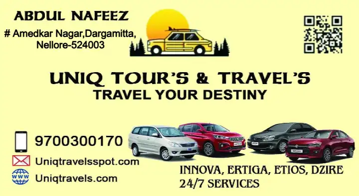 Uniq Tours and Travels in Dargamitta