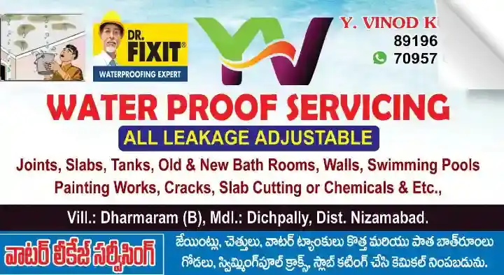YV Water Proof Servicing in Dichpally