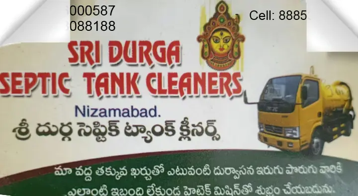 Sri Durga Septic Tank Cleaners in Adharsha Nagar