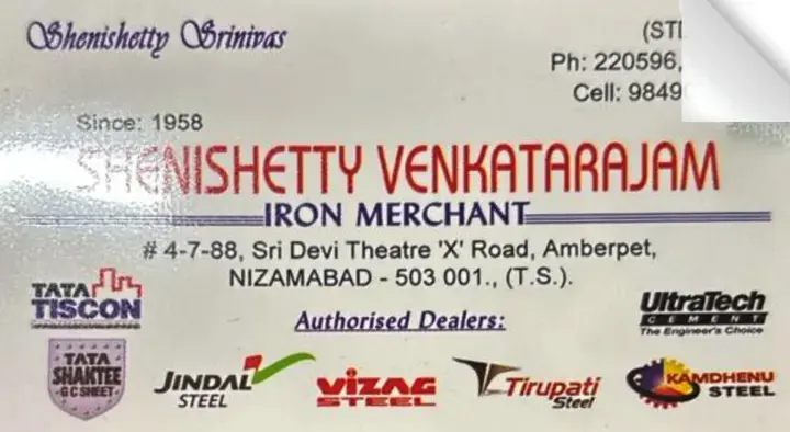 Shenishetty Venkatarajam in Amberpet