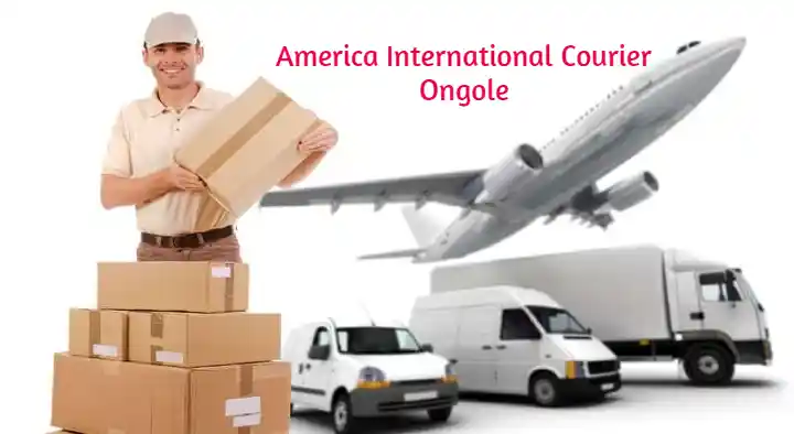 America International Courier near VIP Road in Ongole