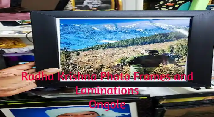 Radha Krishna Photo Frames and Laminations in Court Center