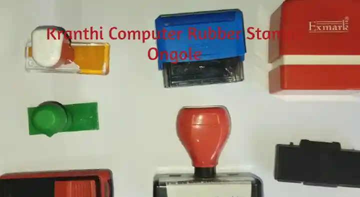 Kranthi Computer Rubber Stamps in Prakasham Bhavan