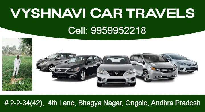 Vyshnavi Car Travels in Bhagya Nagar