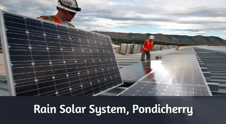 Rain Solar System in Thattanchavadi