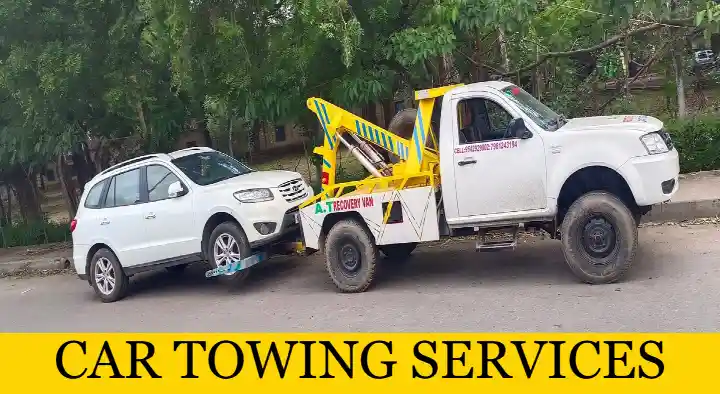 CAR TOWING SERVICES in Petrol bunk