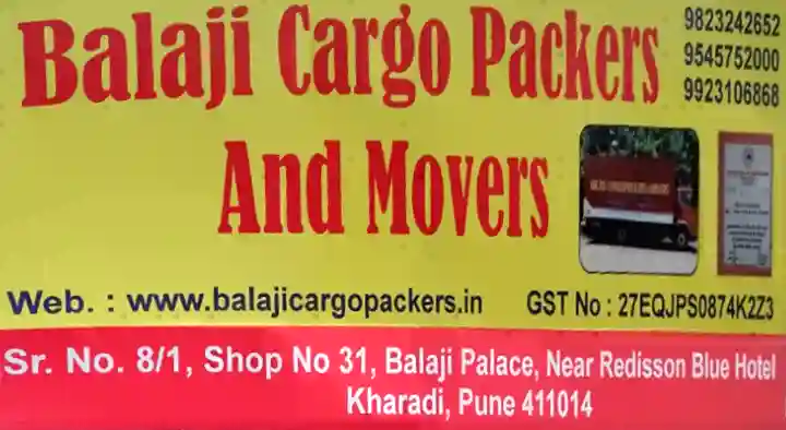 Balaji Cargo Packers And Movers near Kharadi in Pune