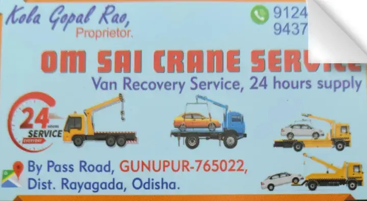 Om Sai Crane Services in Gunupur