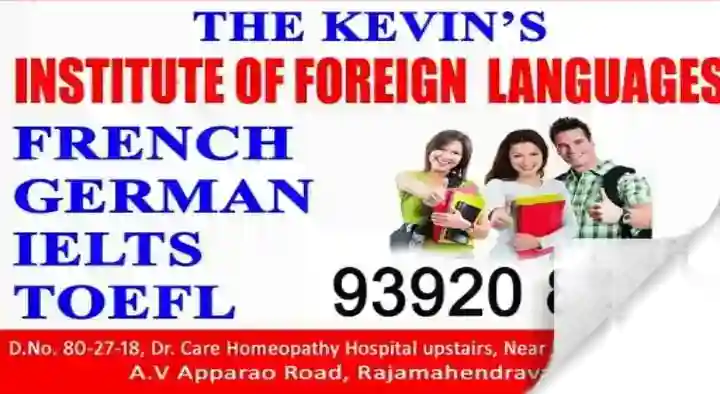 The Kevins Institute Of Foreign Languages in AV Apparao Road