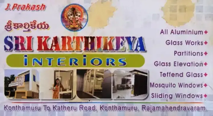Sri Karthikeya Interiors in Konthamuru