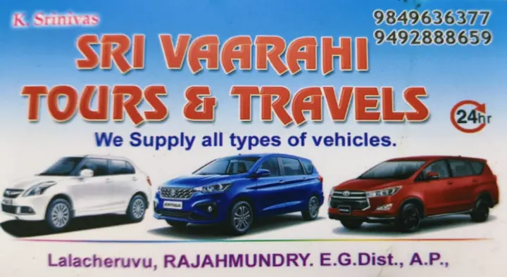 Sri Vaarahi Tours and Travels in Lalacheruvu