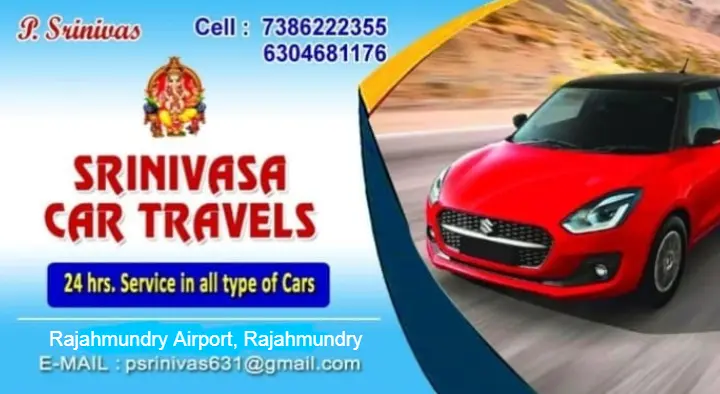 Srinivasa Car Travels in Rajahmundry Airport, Rajahmundry