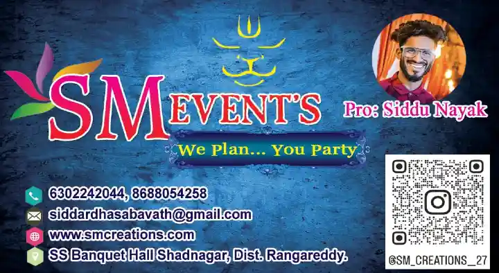 SM Events in Shadnagar