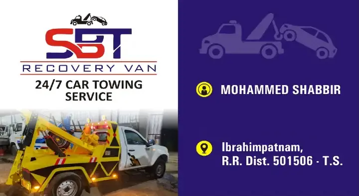 SBT Recovery Van in Ibrahimpatnam