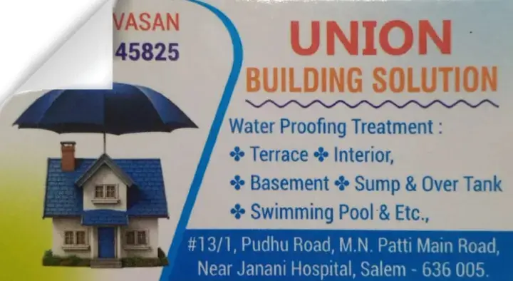 Union Building Solution in Pudhu Road