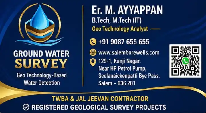 Ground Water Survey in Seelanaikenpatti