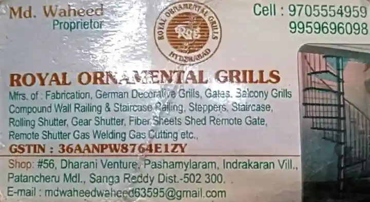 Royal Ornamental Grills in Patancheru, Sangareddy