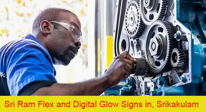 Sri Ram Flex and digital Glow Signs in Palakonda Road