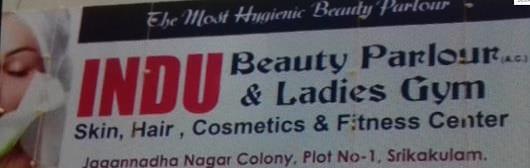Indu Beauty Parlour near DCCBE Colony in Srikakulam