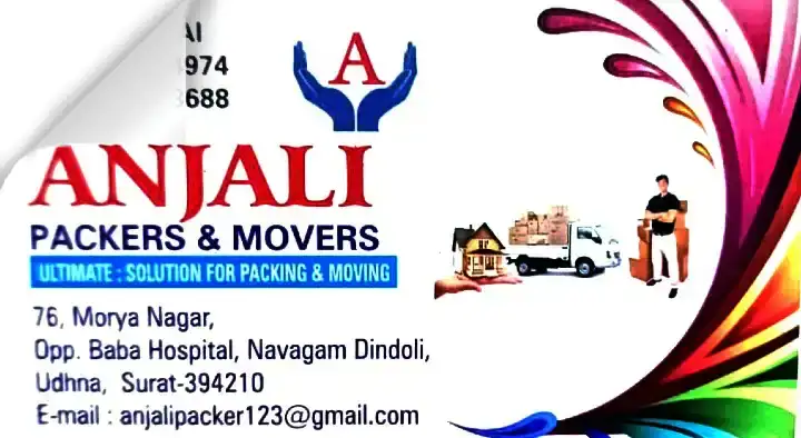 Anjali Packers and Movers in Udhna