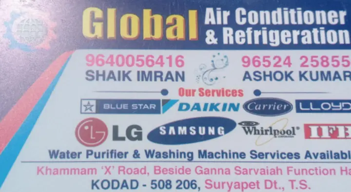 Global Air Conditioner And Refrigeration in Kodad