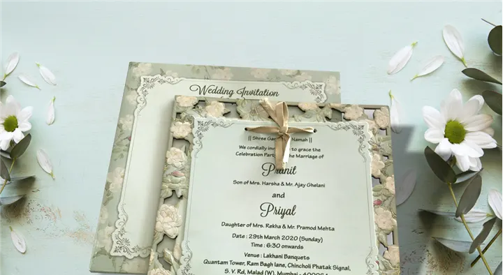 Rayon Invitations Wedding Cards in Pallikkulam