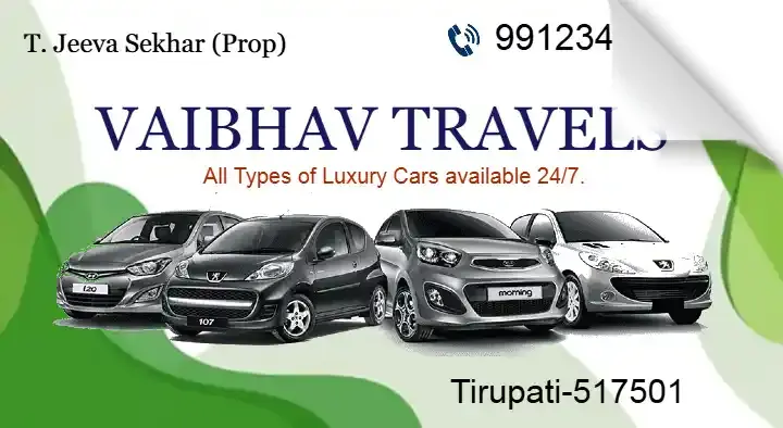 Vaibhav Travels in Bus Stand, Tirupati