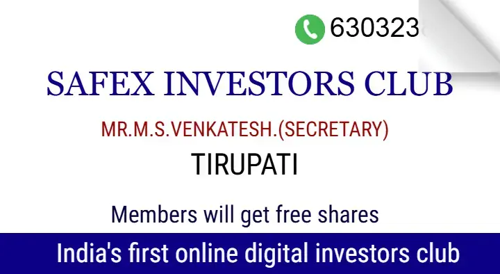 Safex Investors Club in Bus Stand