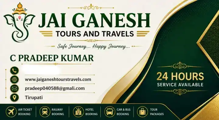 Jai Ganesh Tours and Travels in Tata Nagar