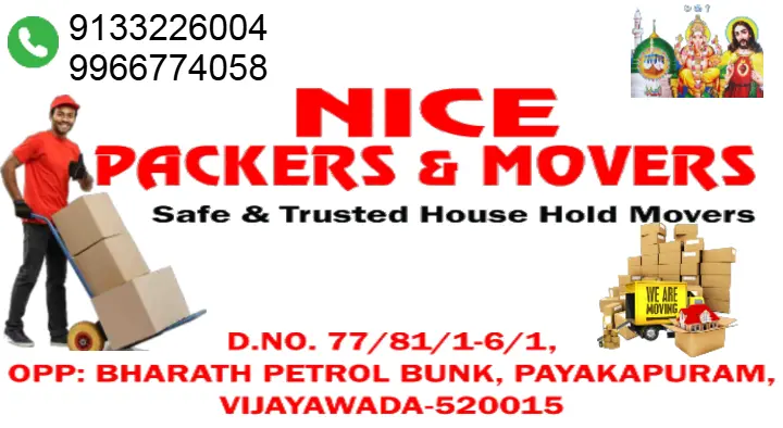 NIce Packers and Movers near Payakapuram in Vijayawada