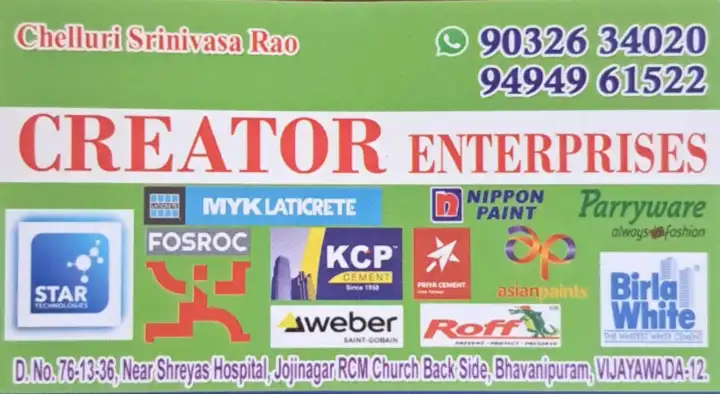 Creator Enterprises in Bhavanipuram, Vijayawada