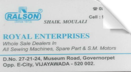 Royal Enterprises in Governorpet