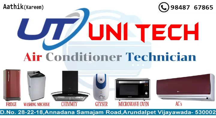 Unitech Air Condition and Refrigeration Service in Arundelpet