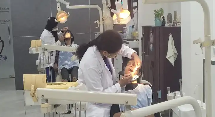 Maneesha Dental Care And Implant Center near Benz Circle in Vijayawada