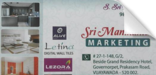 Sri Manikanta Marketing in Governorpet