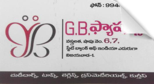 GB Fashions in Vastralatha