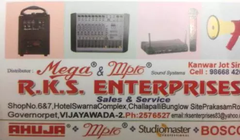 RKS Enterprises  near Governorpet in vijayawada