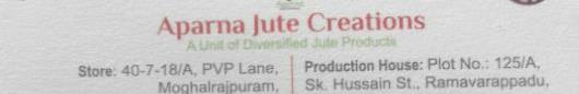 Aparna Jute Creations in Mogalrajupuram