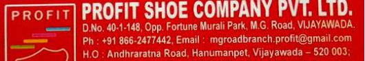 Profit Shoe Company Pvt Ltd in M.G.Road