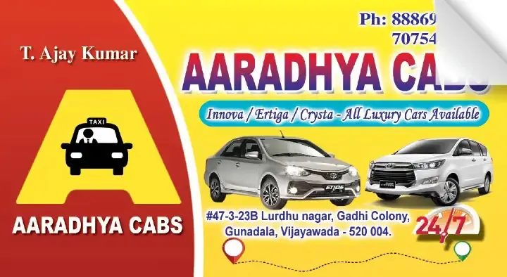 Aaradhya Car Travels in Gunadala