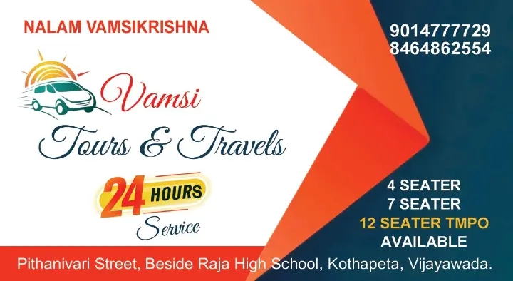 Vamsi Tours and Travels in KothaPet