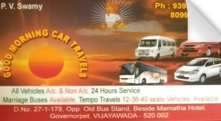 Good Morning Car Travels in Governerpet, Vijayawada