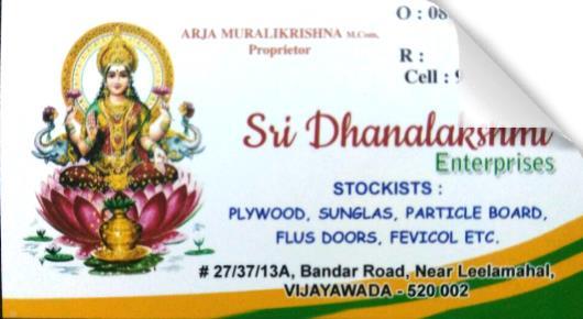 Sri Dhanalakshmi Enterprises in Governorpet