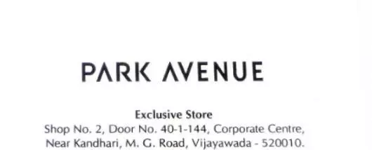 Park Avenue  near M.G.Road in vijayawada