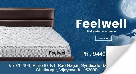 Feel Well Mattresses near Chittinagar in Vijayawada