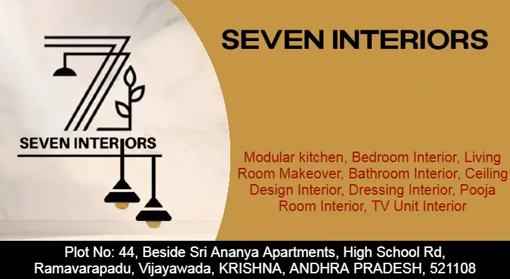 Seven Interiors in Ramavarapadu