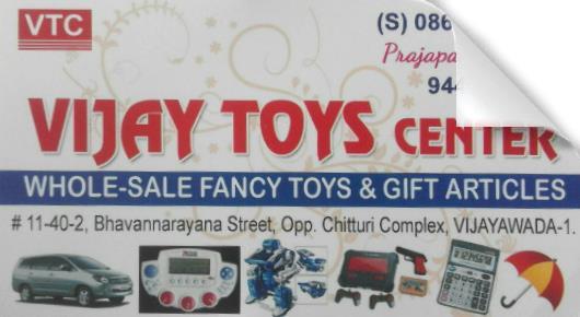 Vijay Toys Center near Bhavannarayana Street in vijayawada